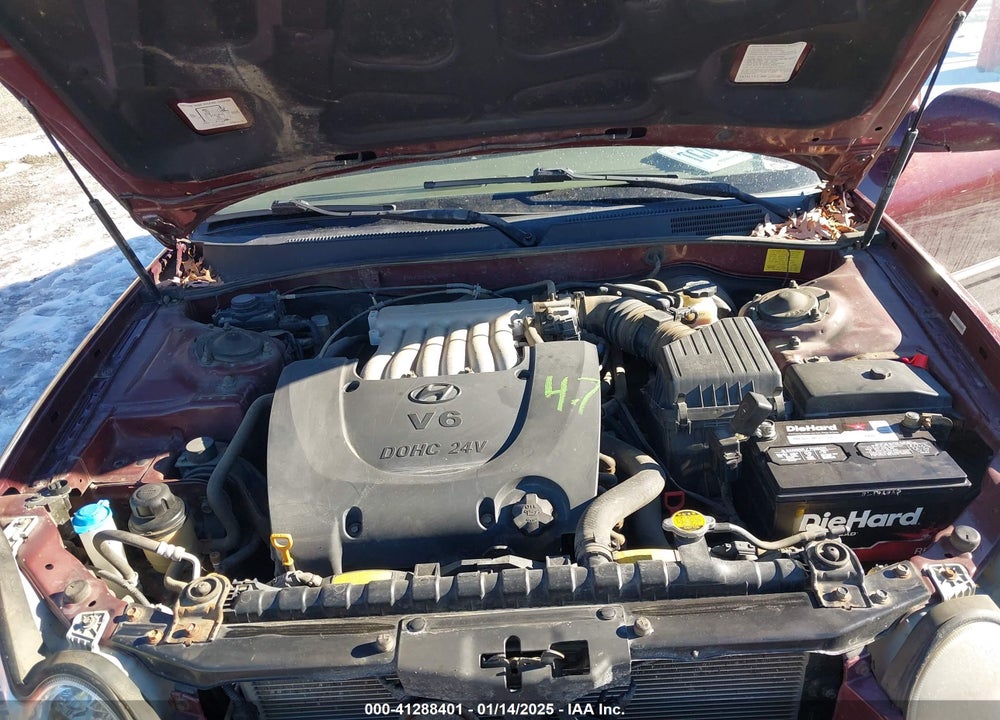 2004 HYUNDAI SONATA GLS/LX VIN: KMHWF35H74A052892