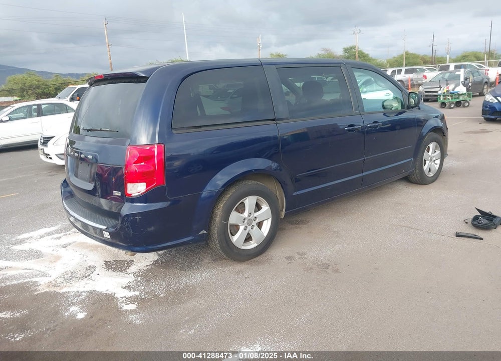 2013 DODGE GRAND CARAVAN VIN: 2C4RDGBGXDR791583