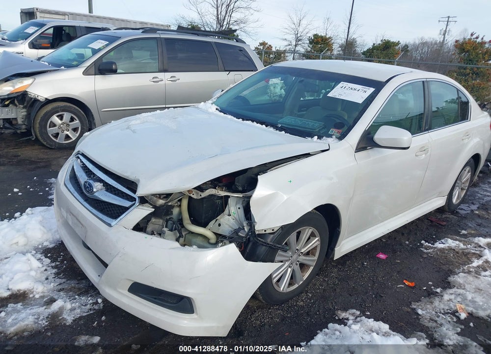 2010 SUBARU LEGACY 2.5I PREMIUM VIN: 4S3BMCF6XA3211880