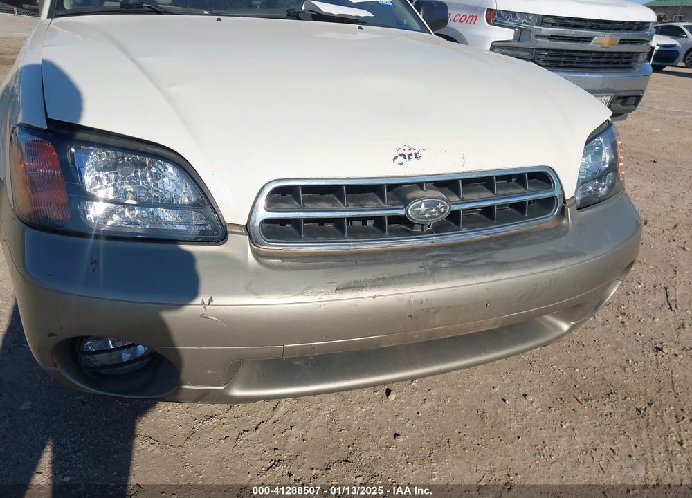 2002 SUBARU OUTBACK VIN: 4S3BH675327643989