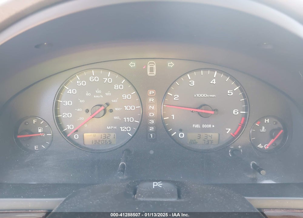 2002 SUBARU OUTBACK VIN: 4S3BH675327643989
