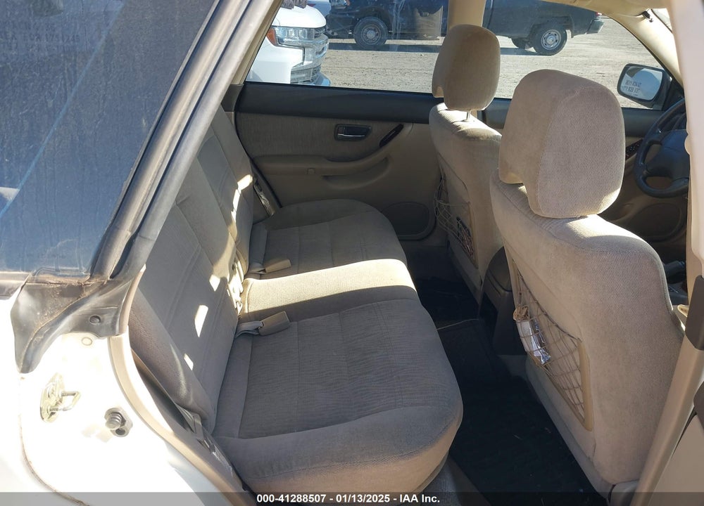 2002 SUBARU OUTBACK VIN: 4S3BH675327643989