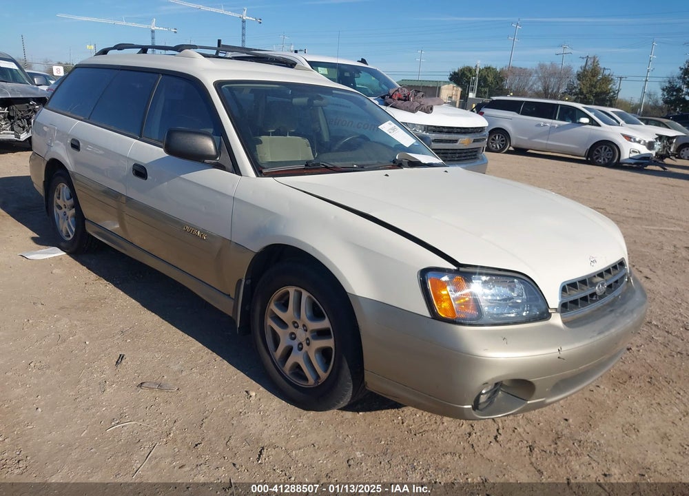 2002 SUBARU OUTBACK VIN: 4S3BH675327643989