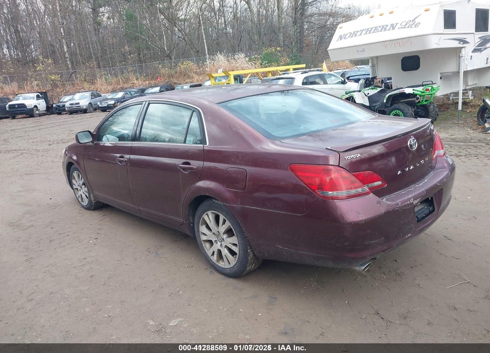 2008 TOYOTA AVALON TOURING VIN: 4T1BK36B48U290790