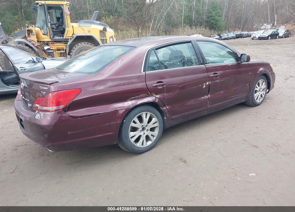 2008 TOYOTA AVALON TOURING VIN: 4T1BK36B48U290790