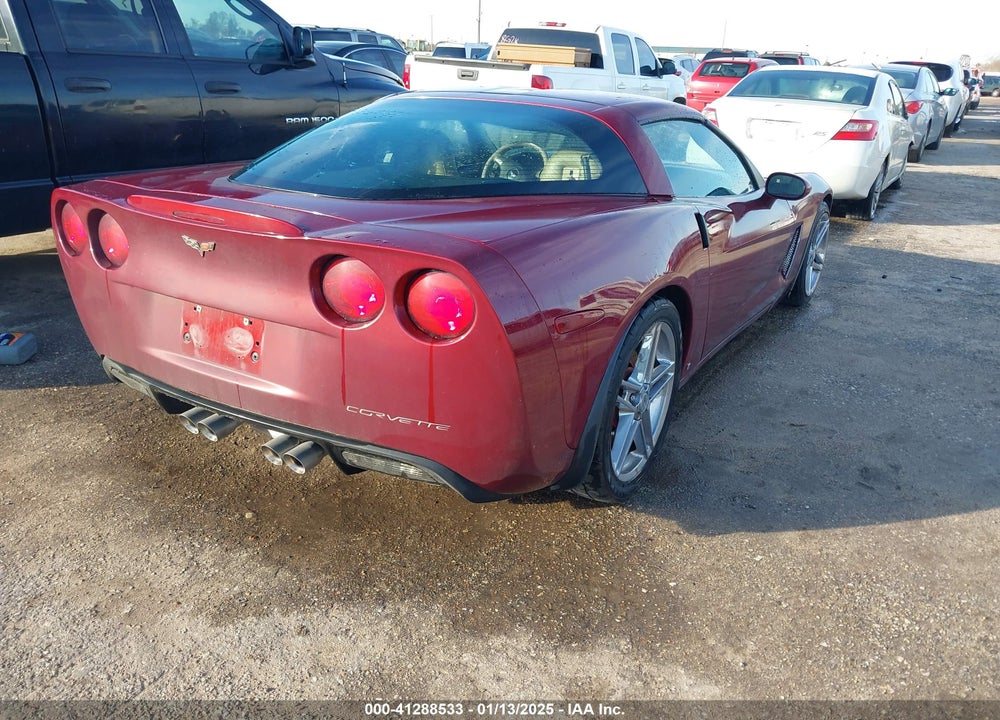 2006 CHEVROLET CORVETTE VIN: 1G1YY26U465115433