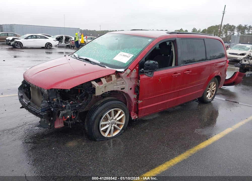2014 DODGE GRAND CARAVAN SXT VIN: 2C4RDGCG1ER313603