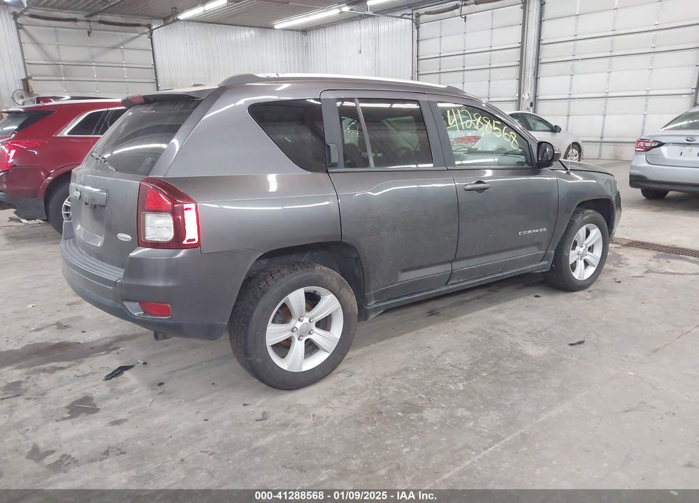 2016 JEEP COMPASS LATITUDE VIN: 1C4NJDEB4GD712616