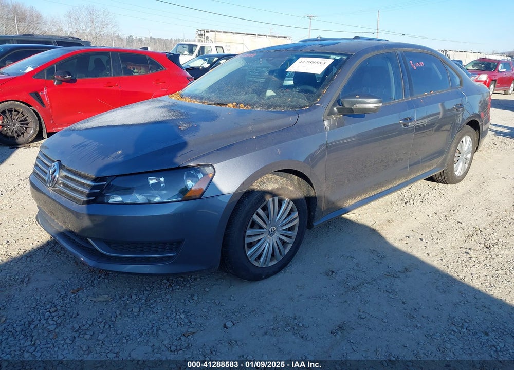 2014 VOLKSWAGEN PASSAT 2.5L S VIN: 1VWAP7A3XEC023550