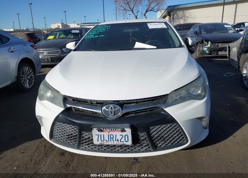 2017 TOYOTA CAMRY SE VIN: 4T1BF1FK8HU682406