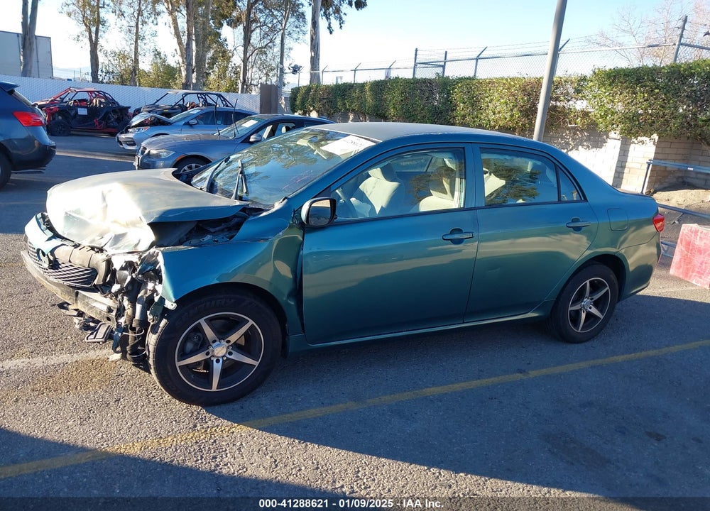 2009 TOYOTA COROLLA LE VIN: JTDBL40E199070554