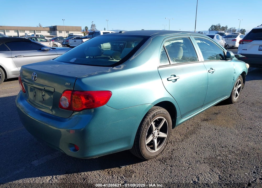 2009 TOYOTA COROLLA LE VIN: JTDBL40E199070554