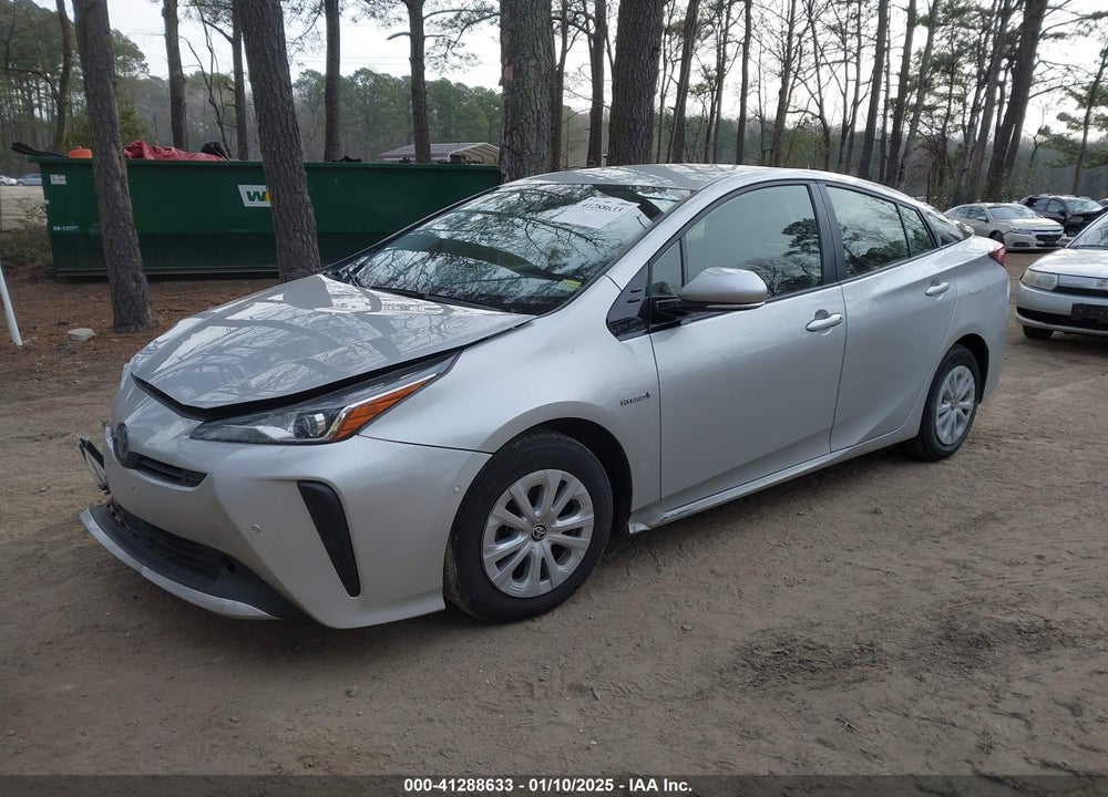 2019 TOYOTA PRIUS VIN: JTDKARFU6K3102358