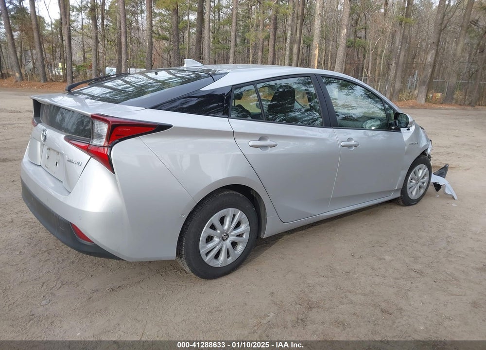 2019 TOYOTA PRIUS VIN: JTDKARFU6K3102358