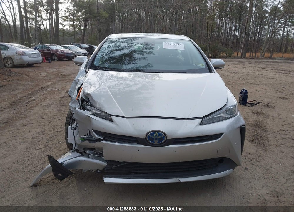 2019 TOYOTA PRIUS VIN: JTDKARFU6K3102358