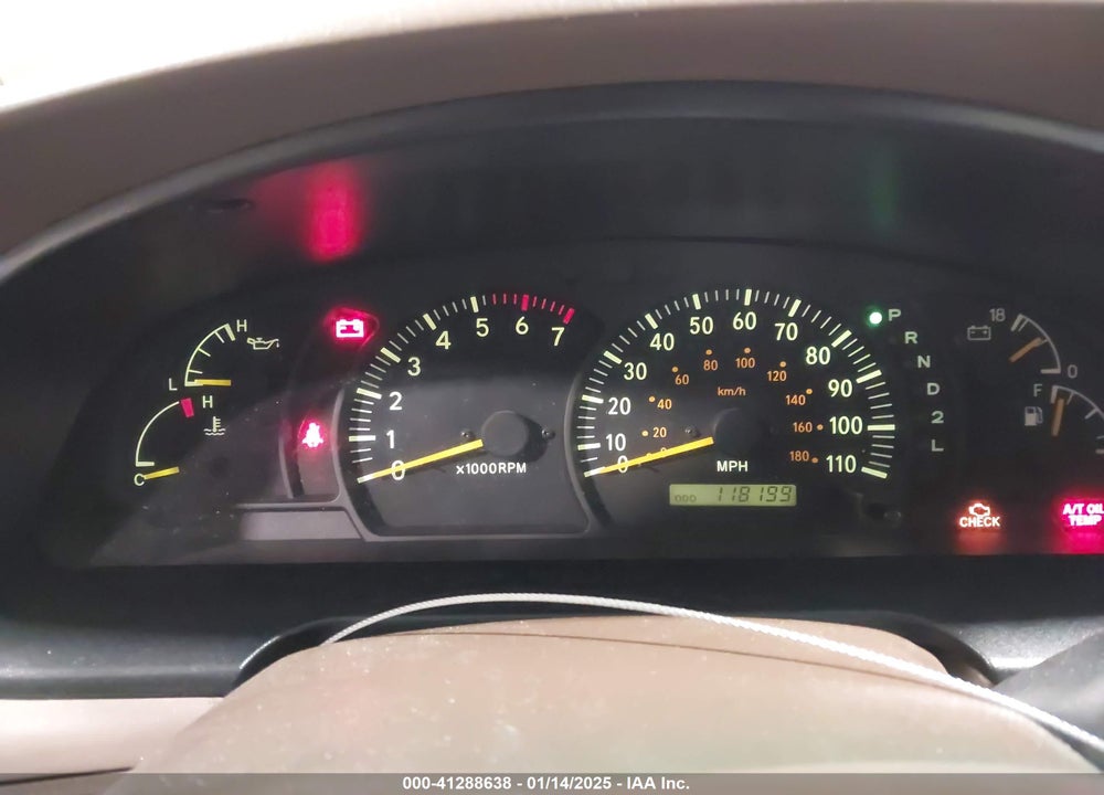 2000 TOYOTA TUNDRA LTD V8 VIN: 5TBBT4810YS120810