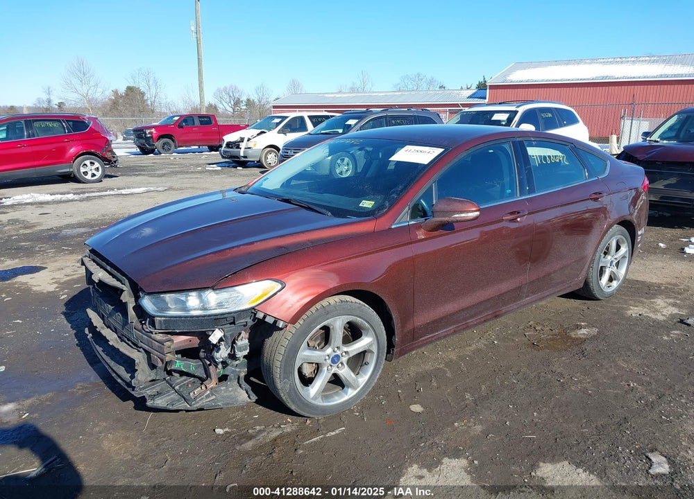 2015 FORD FUSION SE VIN: 3FA6P0H70FR101304