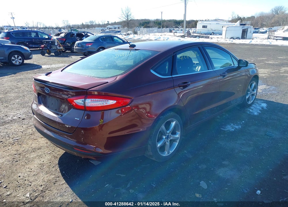 2015 FORD FUSION SE VIN: 3FA6P0H70FR101304
