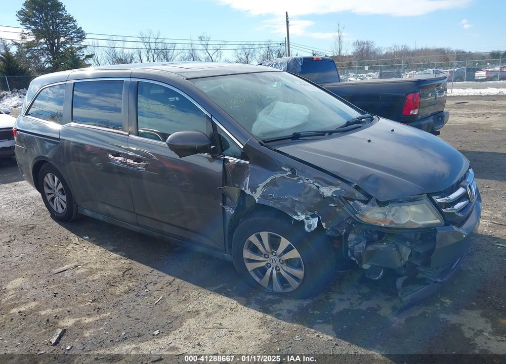 2014 HONDA ODYSSEY EX-L VIN: 5FNRL5H65EB127517