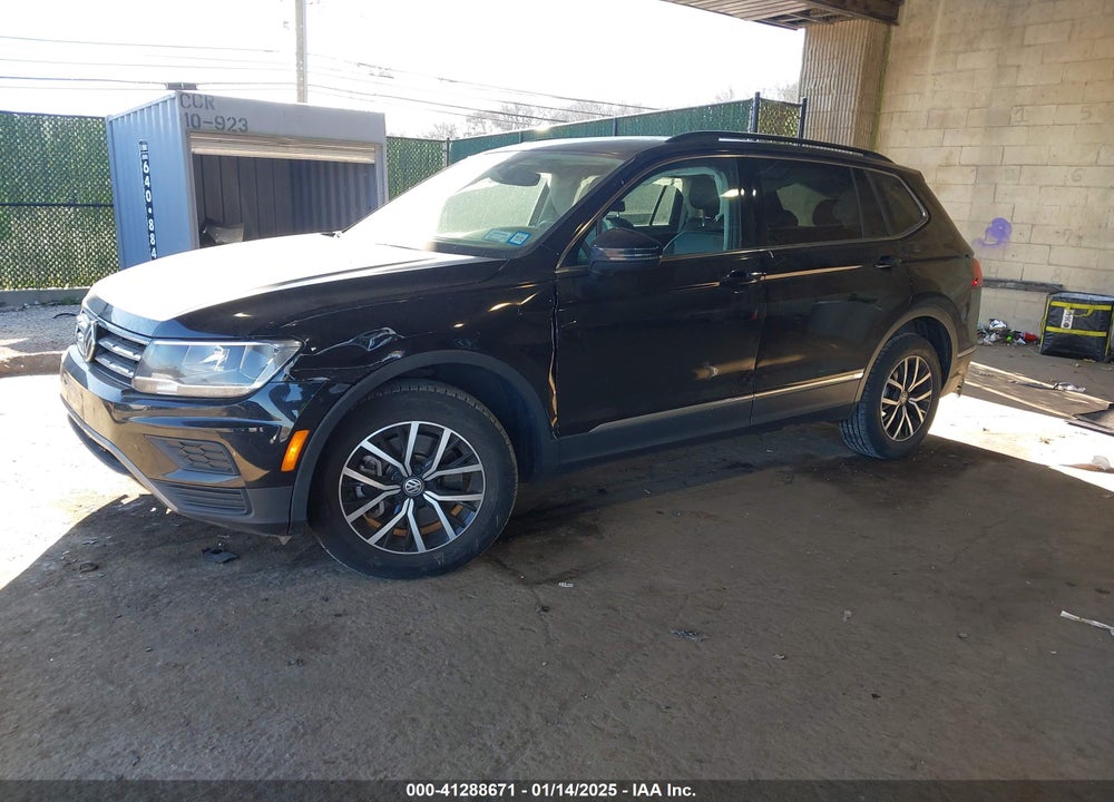 2021 VOLKSWAGEN TIGUAN 2.0T SE/2.0T SE R-LINE BLACK/2.0T SEL VIN: 3VV2B7AXXMM071377