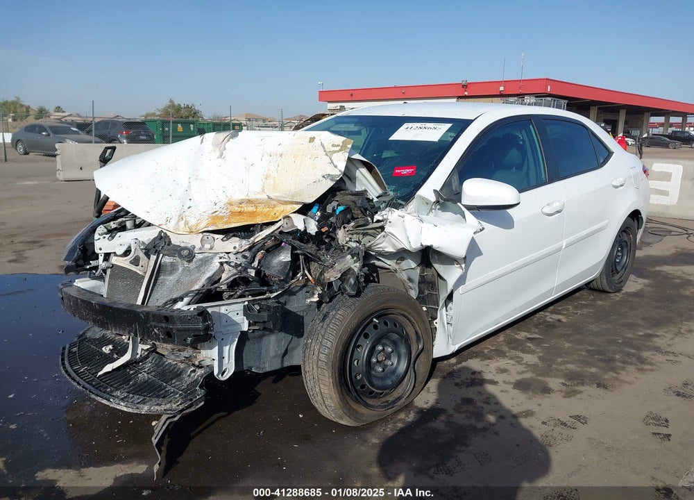 2016 TOYOTA COROLLA VIN: 2T1BURHE3GC719437