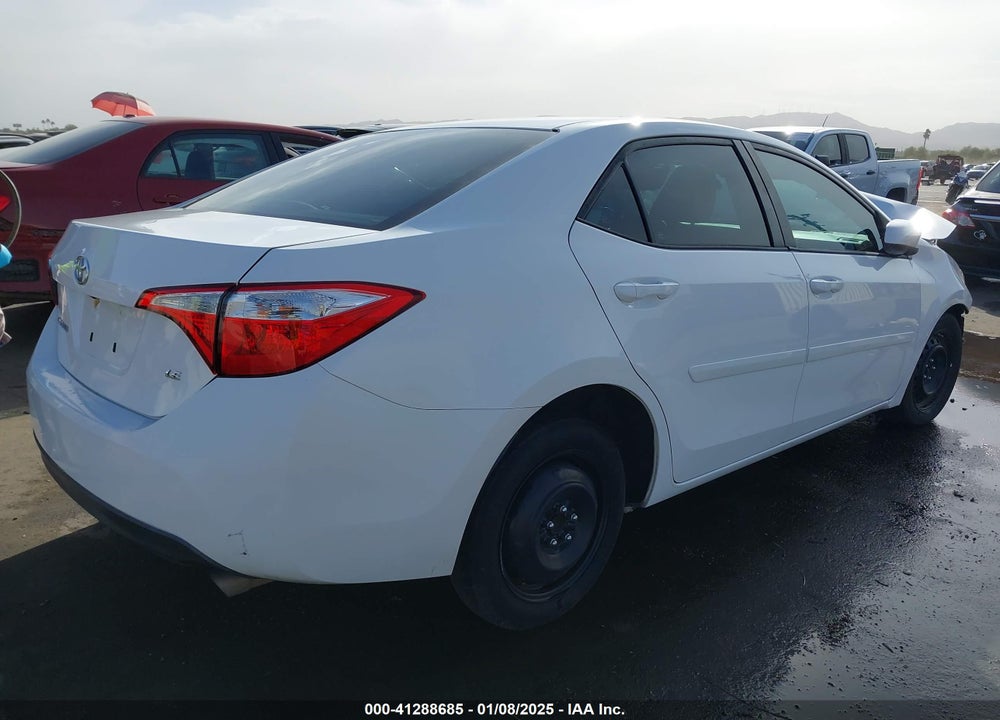 2016 TOYOTA COROLLA VIN: 2T1BURHE3GC719437