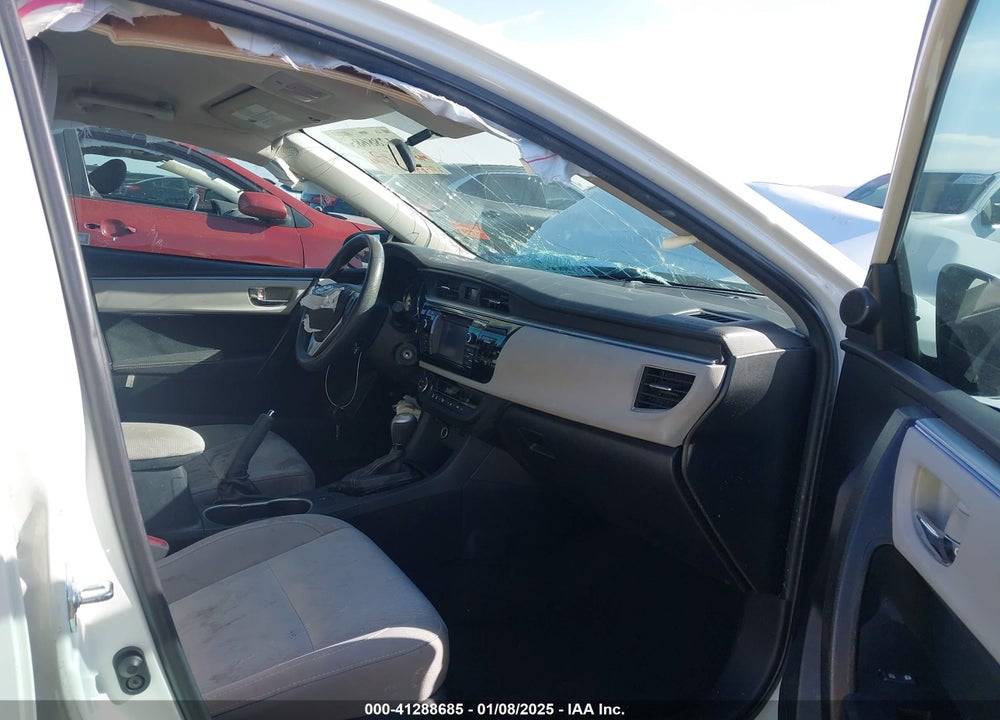 2016 TOYOTA COROLLA VIN: 2T1BURHE3GC719437