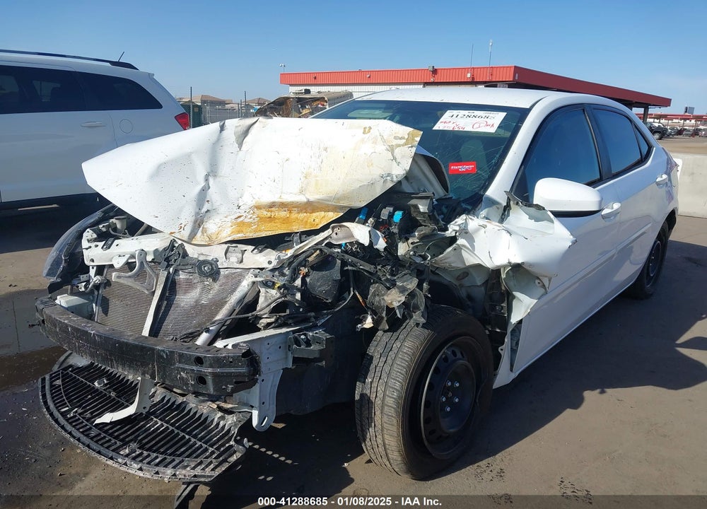 2016 TOYOTA COROLLA VIN: 2T1BURHE3GC719437