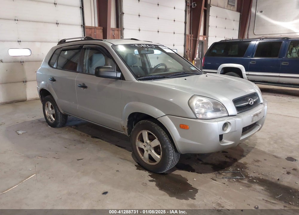 2007 HYUNDAI TUCSON GLS VIN: KM8JM12B07U536782