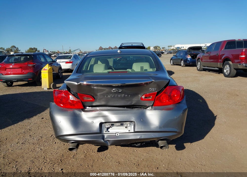 2013 INFINITI G37 VIN: JN1CV6AP3DM714459