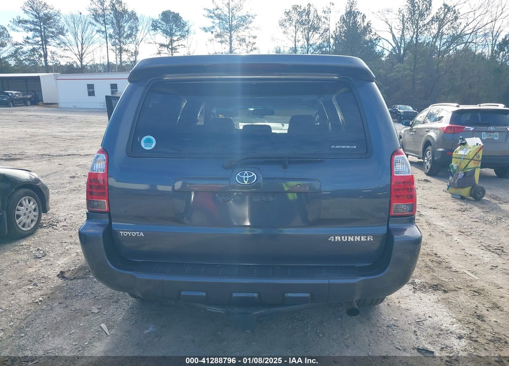 2007 TOYOTA 4RUNNER LIMITED V6 VIN: JTEBU17R270107676