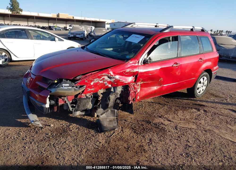 2004 MITSUBISHI OUTLANDER LS VIN: JA4LX31F74U018467