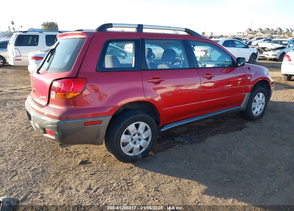 2004 MITSUBISHI OUTLANDER LS VIN: JA4LX31F74U018467