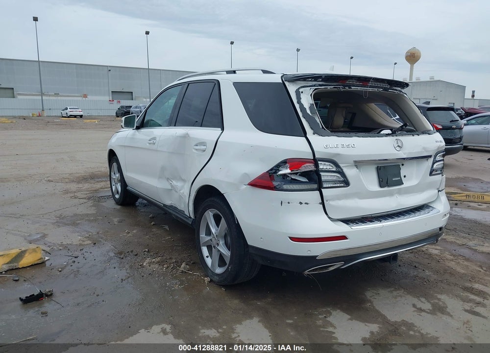 2016 MERCEDES-BENZ GLE 350 4MATIC VIN: 4JGDA5HBXGA792398