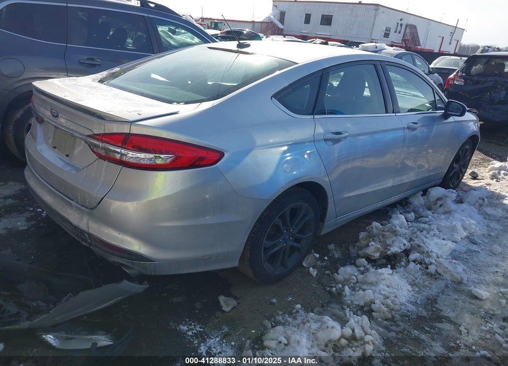 2018 FORD FUSION VIN: 3FA6P0G76JR184442