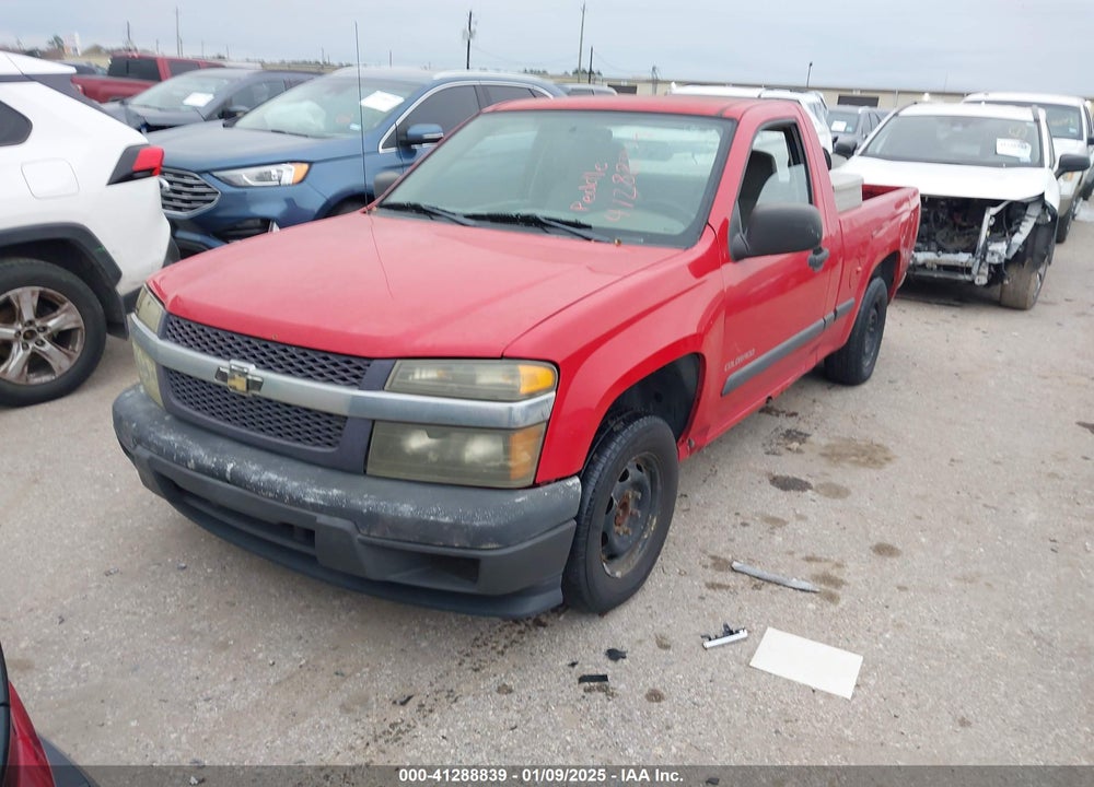 2005 CHEVROLET COLORADO VIN: 1GCCS148858206818