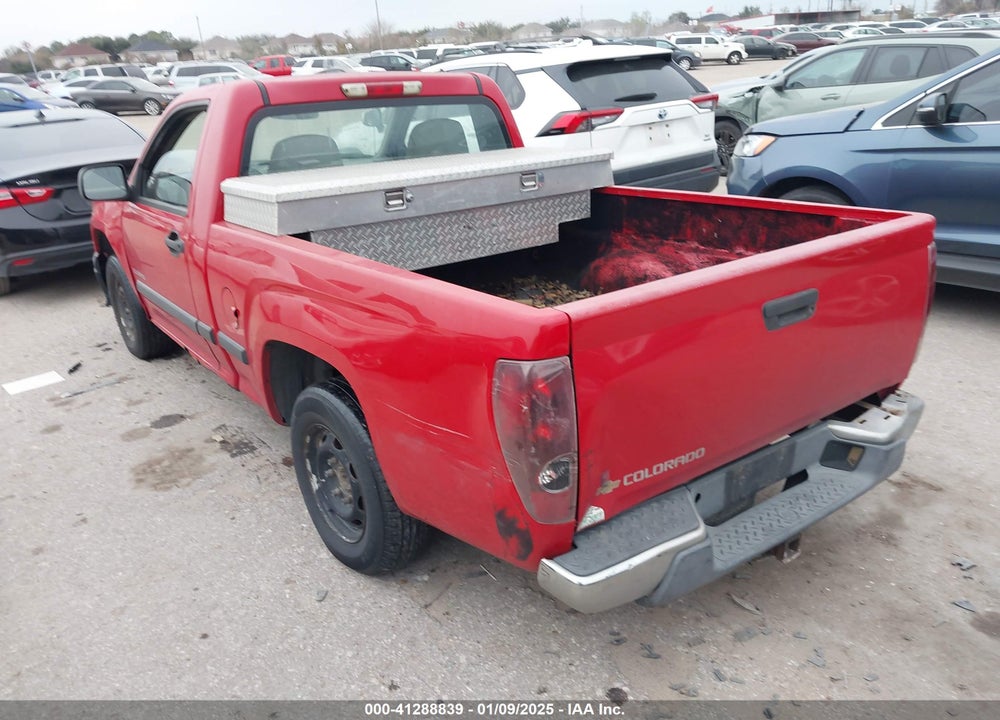 2005 CHEVROLET COLORADO VIN: 1GCCS148858206818