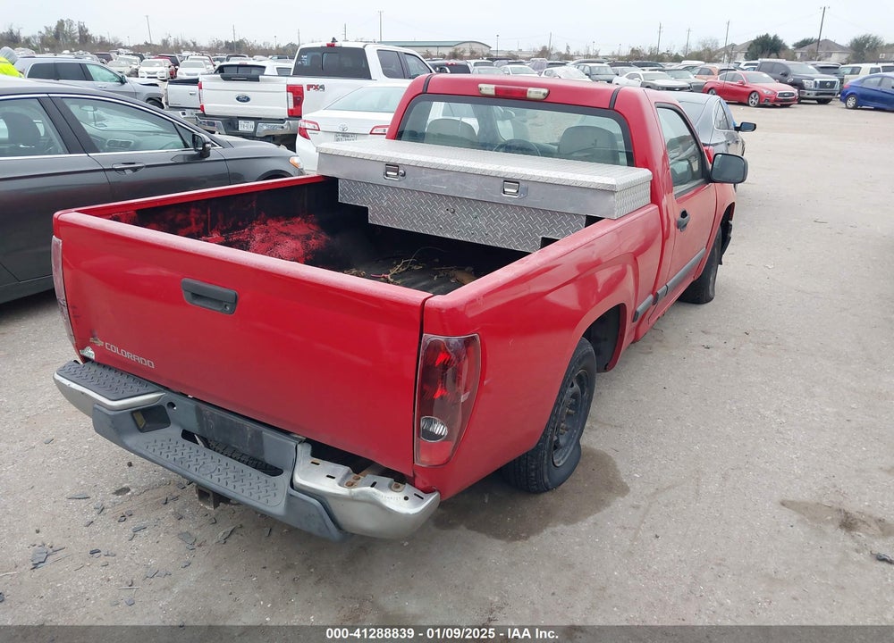 2005 CHEVROLET COLORADO VIN: 1GCCS148858206818