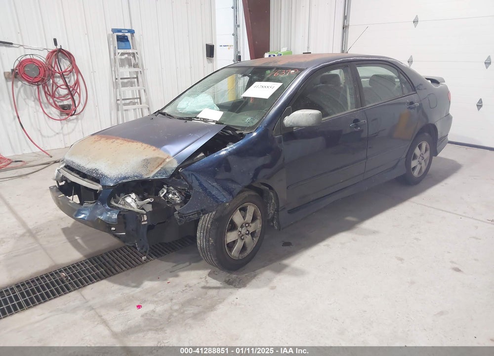 2003 TOYOTA COROLLA S VIN: 2T1BR32E33C107787