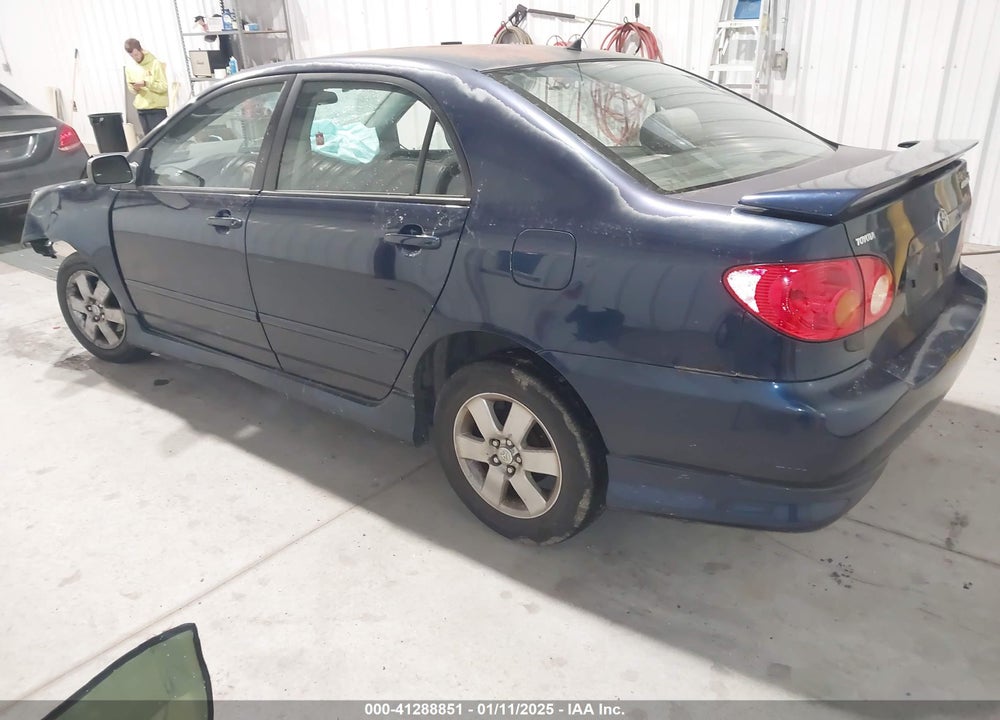 2003 TOYOTA COROLLA S VIN: 2T1BR32E33C107787