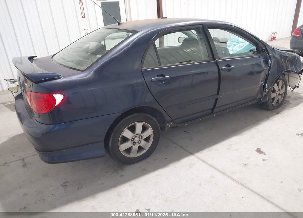2003 TOYOTA COROLLA S VIN: 2T1BR32E33C107787