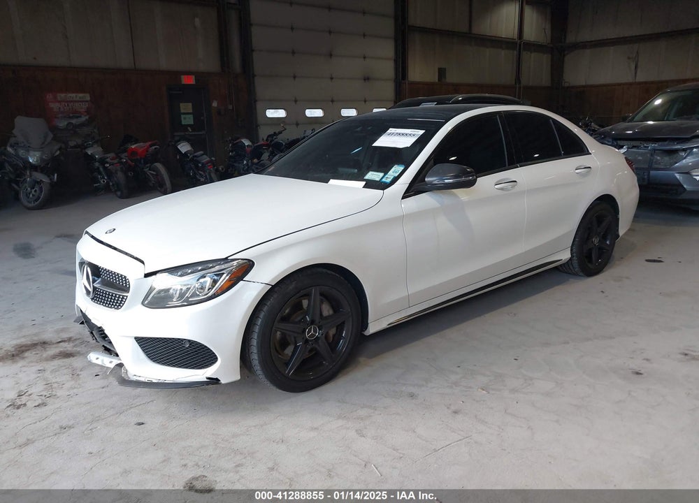 2016 MERCEDES-BENZ C 300 4MATIC/LUXURY 4MATIC/SPORT 4MATIC VIN: WDDWF4KB5GR151720