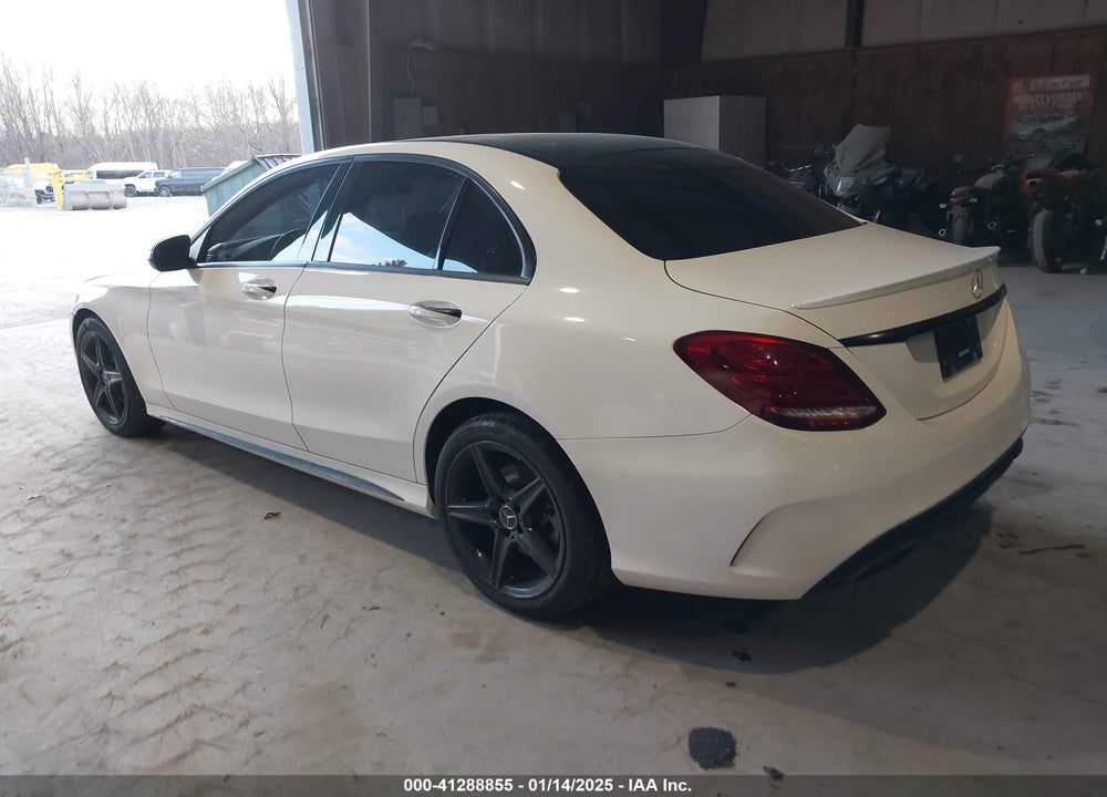 2016 MERCEDES-BENZ C 300 4MATIC/LUXURY 4MATIC/SPORT 4MATIC VIN: WDDWF4KB5GR151720