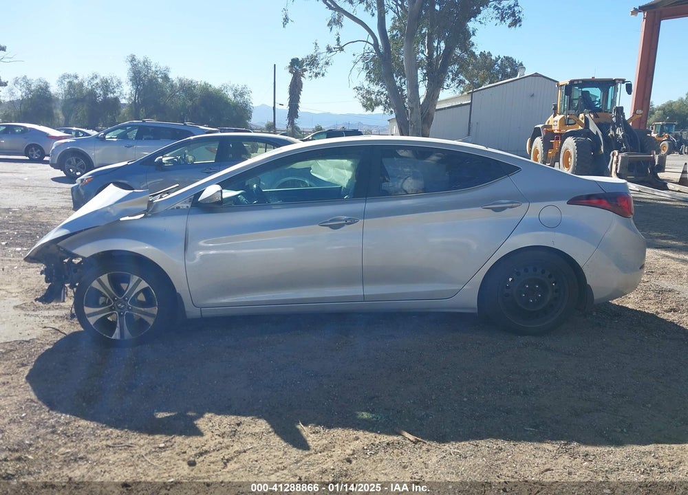 2015 HYUNDAI ELANTRA VIN: KMHDH4AH3FU283934