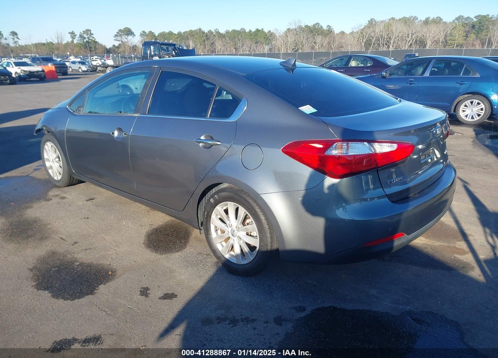 2015 KIA FORTE EX VIN: KNAFX4A84F5261366