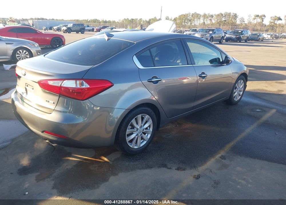 2015 KIA FORTE EX VIN: KNAFX4A84F5261366