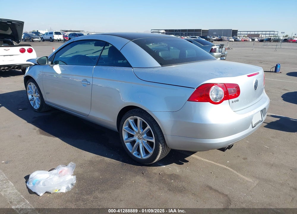 2010 VOLKSWAGEN EOS VIN: WVWFA7AHXAV019115