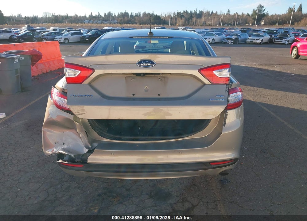 2015 FORD FUSION VIN: 3FA6P0HDXFR106080