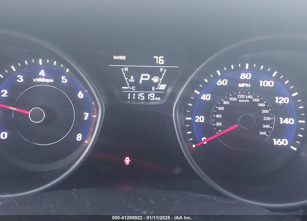 2016 HYUNDAI ELANTRA VIN: 5NPDH4AE0GH691698