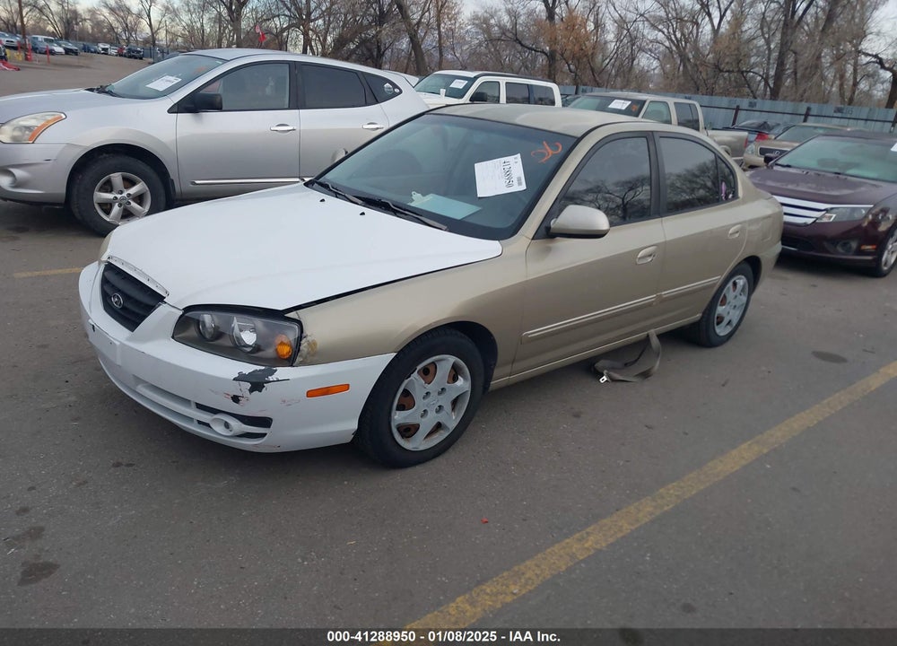 2006 HYUNDAI ELANTRA VIN: KMHDN46D66U321719